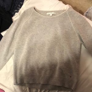 Grey long sleeve sweater